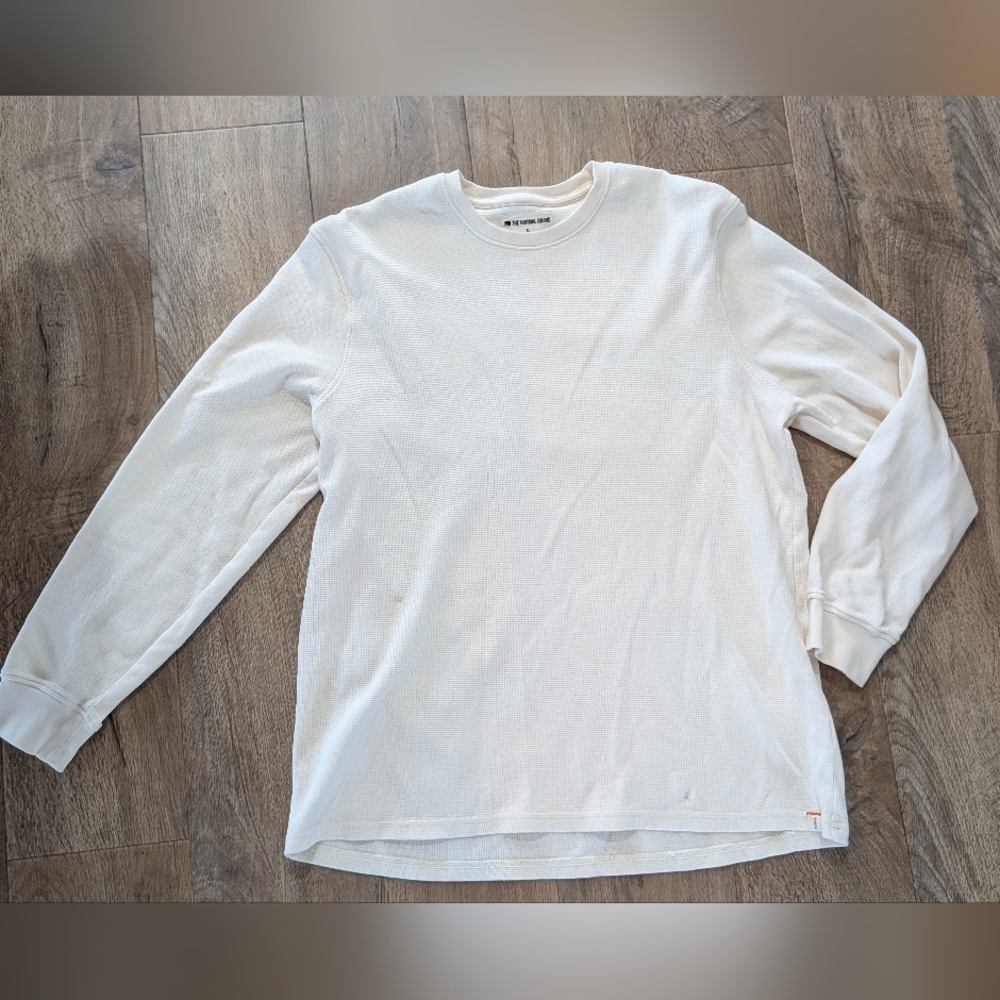 Vintage Thermal Crew In Ivory